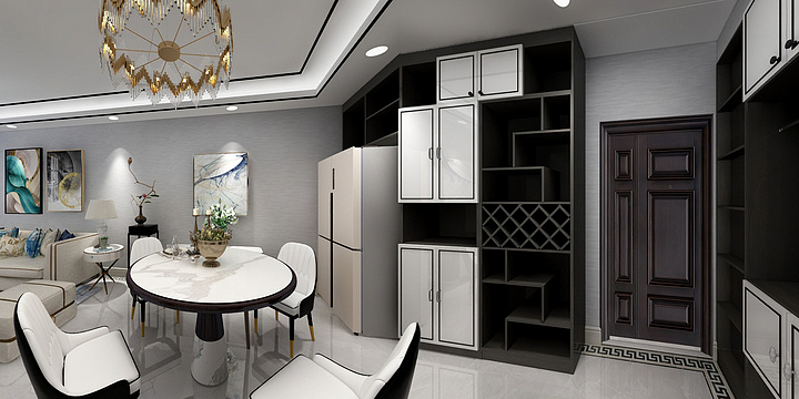 设计陈c-高新钦园(轻奢）-装修设计方案