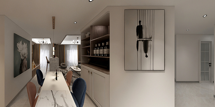 王丹丹-嘉悦城紫园效果图-装修设计方案