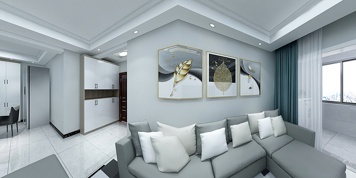 ElsaBoo设计-玫瑰园1-3-1002-装修设计方案