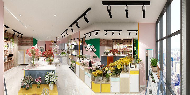 李一一一一-花店-装修设计方案