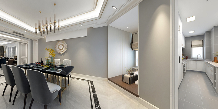 蓝_920-国金华府-装修设计方案