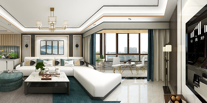 ENKAI-龙悦府139㎡-装修设计方案