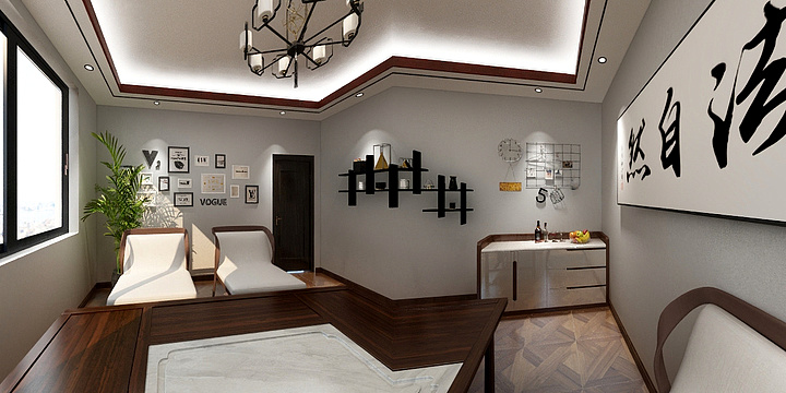 青丛元智能整装-茶室-装修设计方案