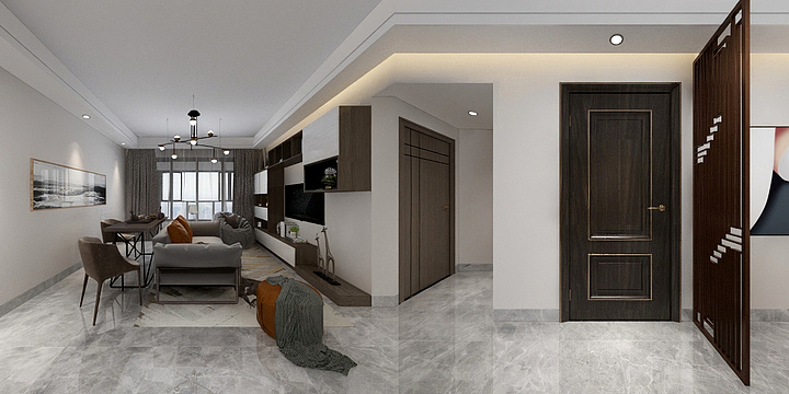 哈哈3333-名雅城7.0-装修设计方案