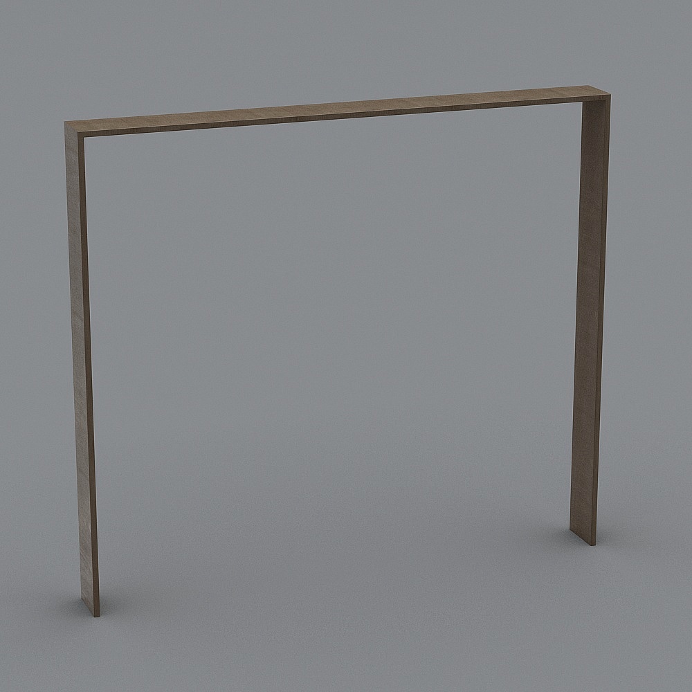 门套线3D模型