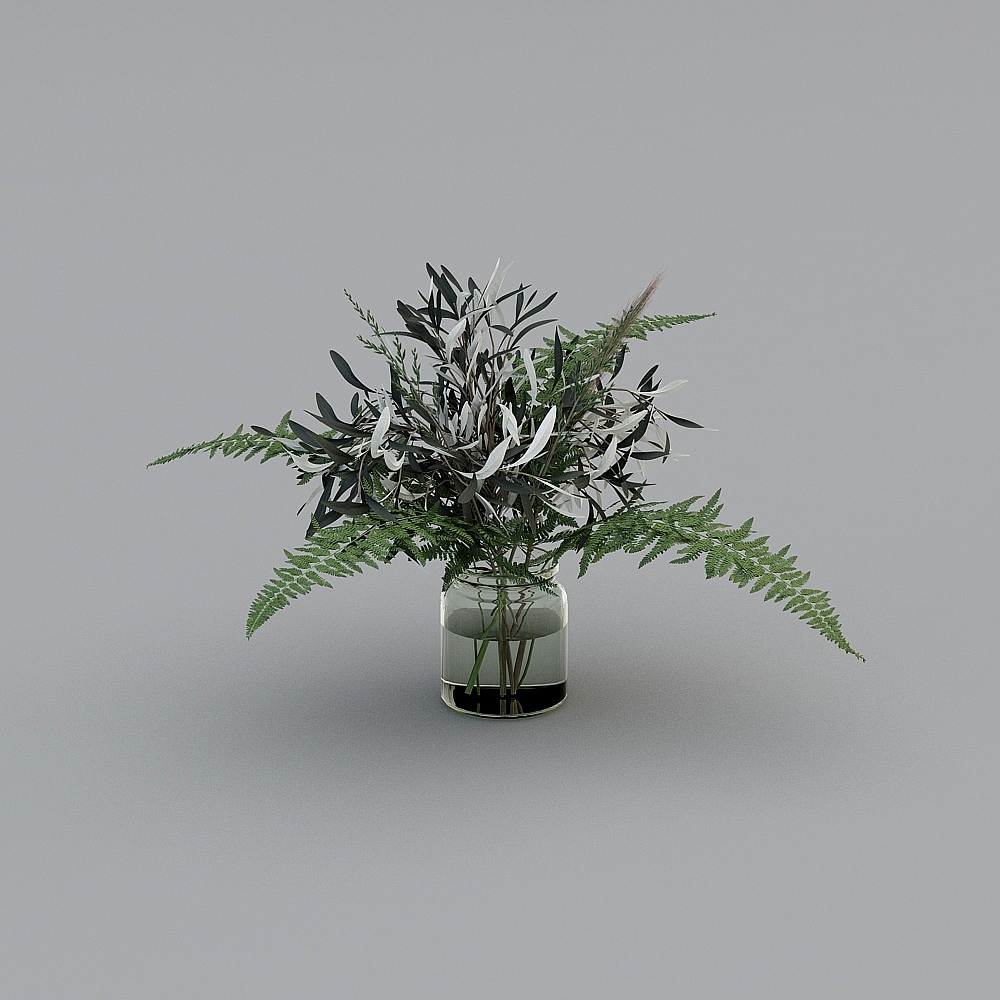 花瓶023D模型