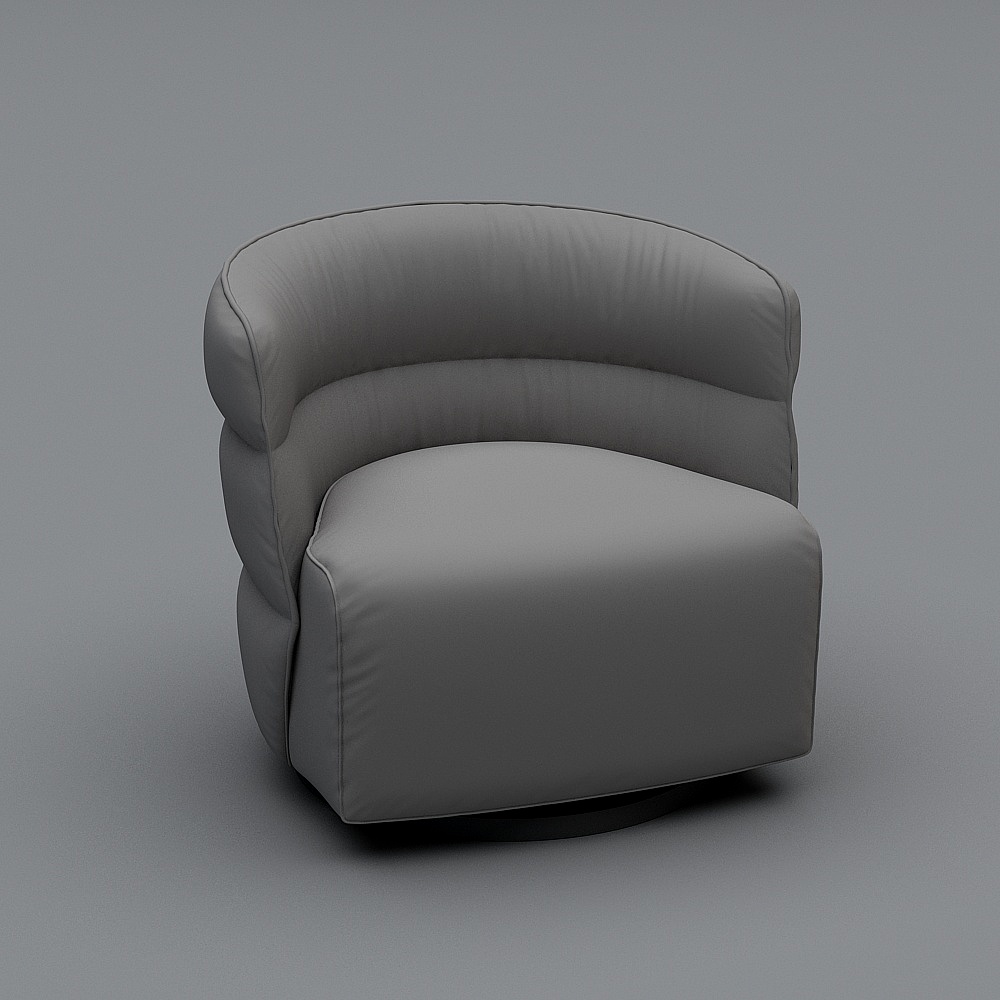3102休闲椅3D模型