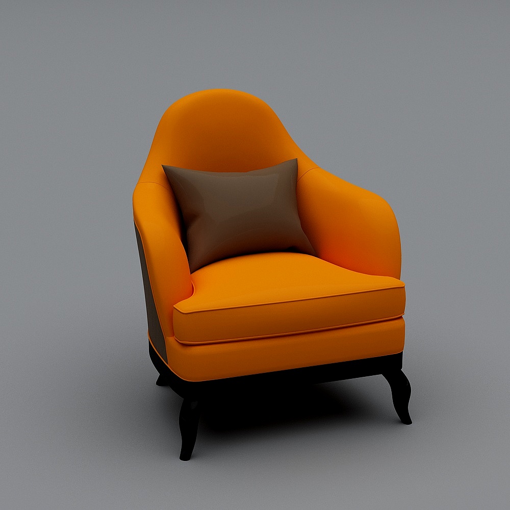 A&7 933休闲椅3D模型