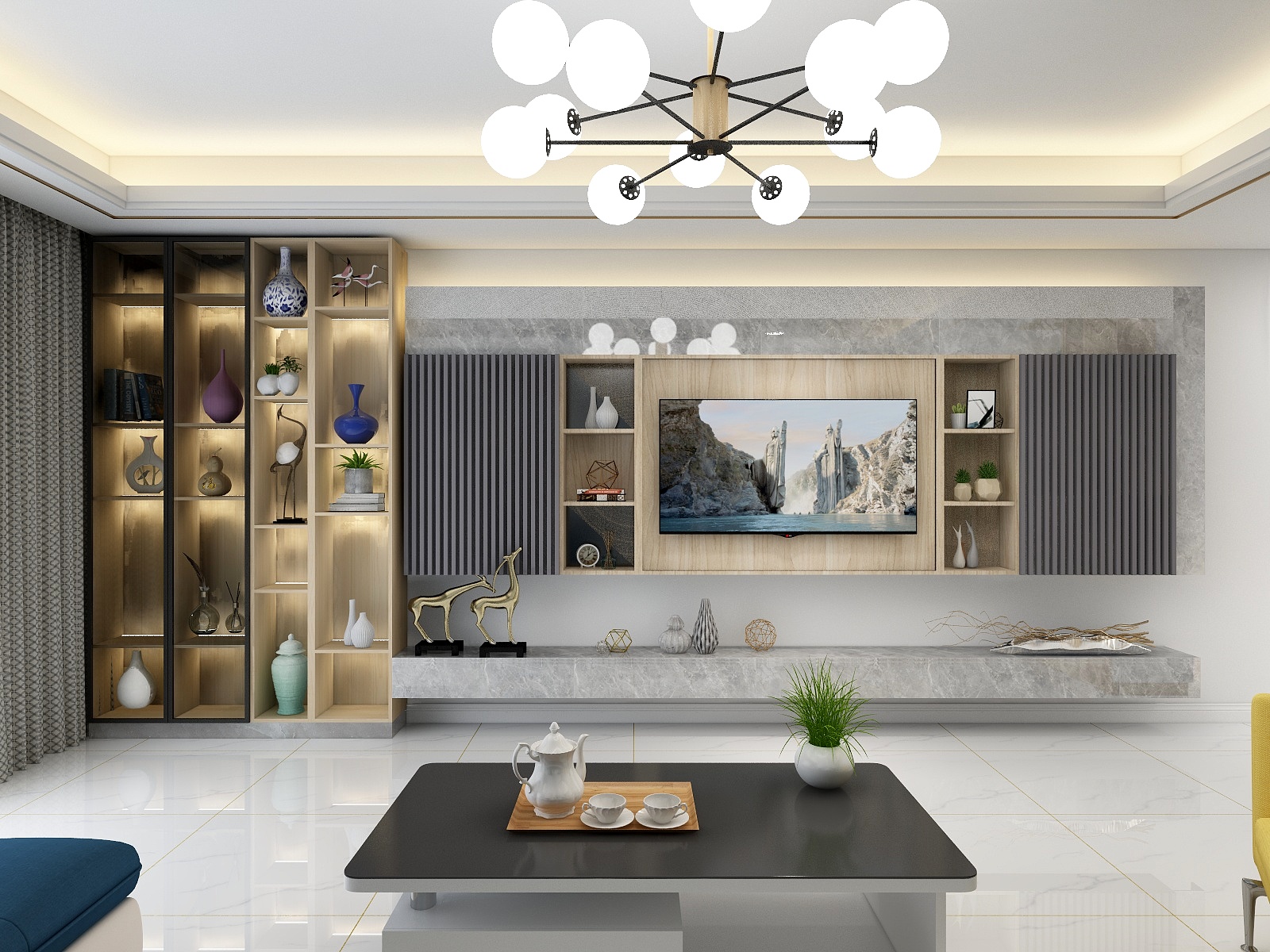 子规声里雨如烟-客厅-装修设计方案