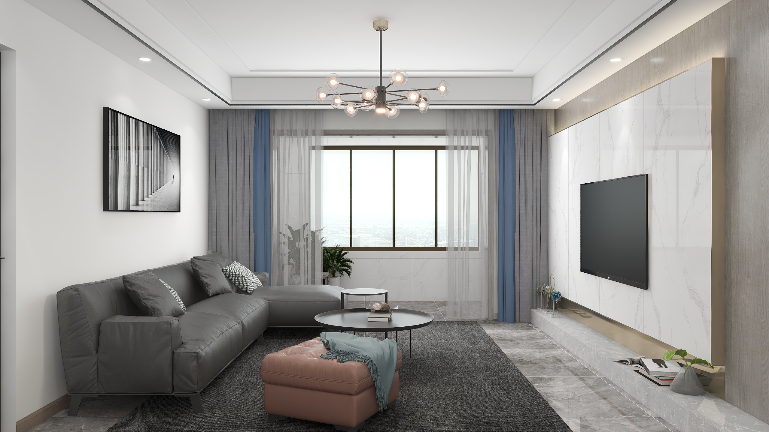 蜗舍茅屋-星悦府1504-装修设计方案