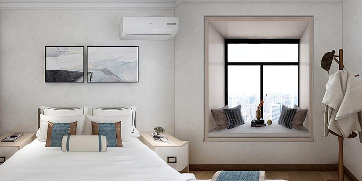 依路漫设计-华龙·莱茵美郡27栋3单元206-副本-装修设计方案