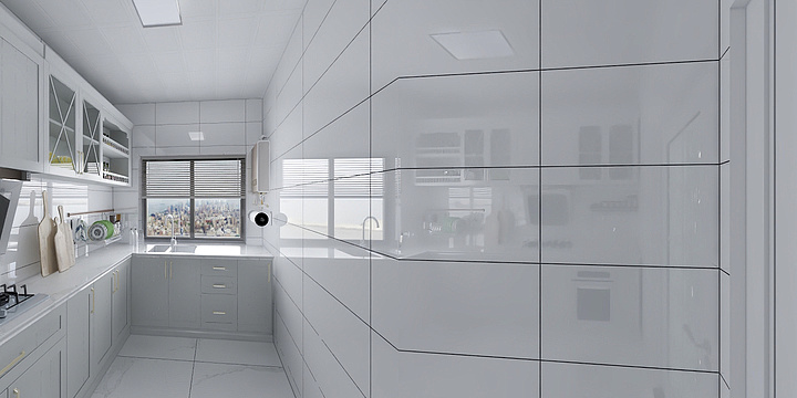 王洋13573535117-海信天山郡98效果图-装修设计方案