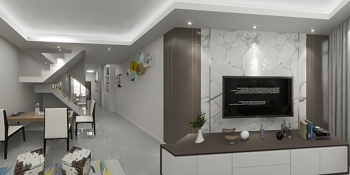 Tagen-跑街自贸区一层-装修设计方案