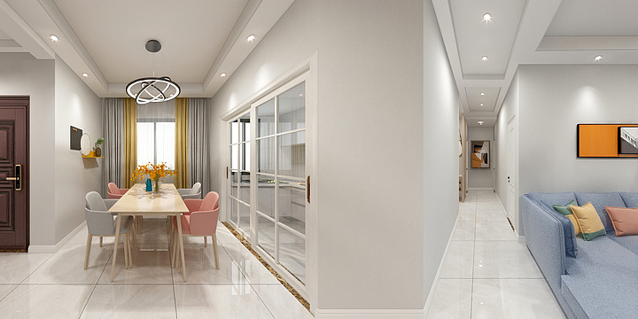 馨月设计工作室-锦绣里28栋406-装修设计方案