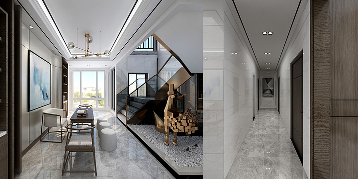 黄伟设计师-水印江南7-601室-装修设计方案