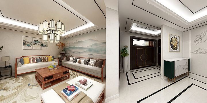 极镜空间19505000200-庄滩别墅-装修设计方案