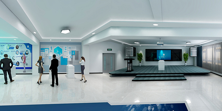 空白丶轩-展览室-装修设计方案