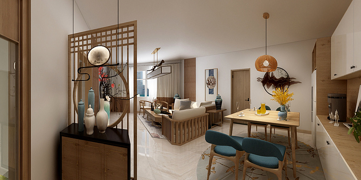 西安高新店8号-余波全案13259995531-日式+轻奢-紫薇花园-谭女士-副本-装修设计方案