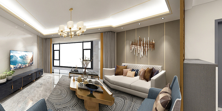 乐家精工I陈晓坤-御兰苑-装修设计方案
