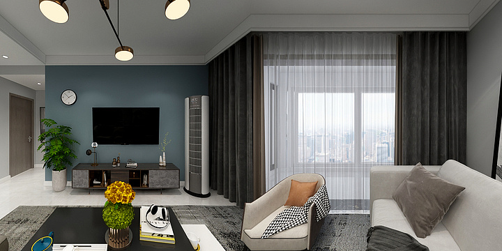 王sir1-万达熙龙湾郭先生-装修设计方案