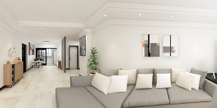 室内设计师戴耀龙-鲁发名城130平赵先生-装修设计方案