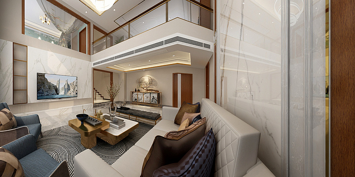 设计行远-碧桂园天逸39二层-装修设计方案