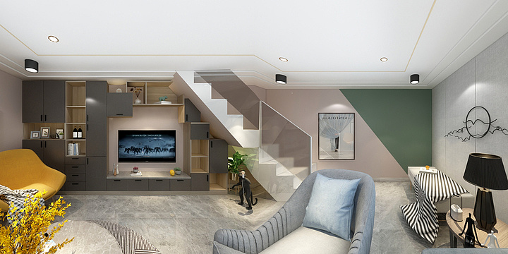 设计-阿杜-复式-装修设计方案