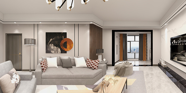 Lin江-阳光大院东院3栋2单元-装修设计方案