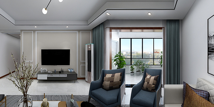 大姚设计Design-东方名城20-1-05003-装修设计方案