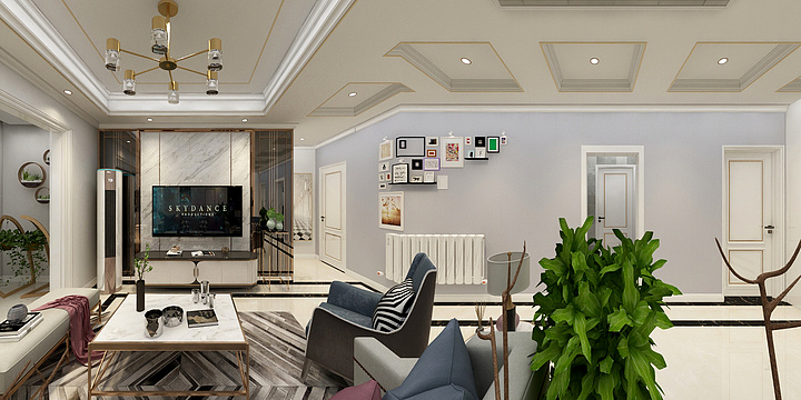 欣帝大人-三利麓山城-装修设计方案