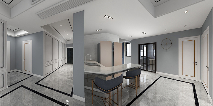 绿洲装饰11-银亿海尚广场10幢1101-装修设计方案