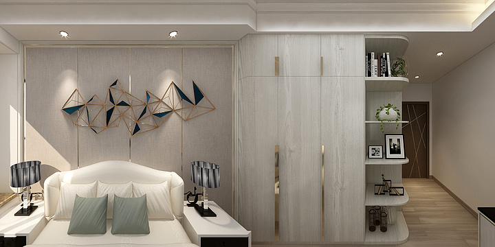 1..1-荔富湖畔17栋1705房 (效果-装修设计方案