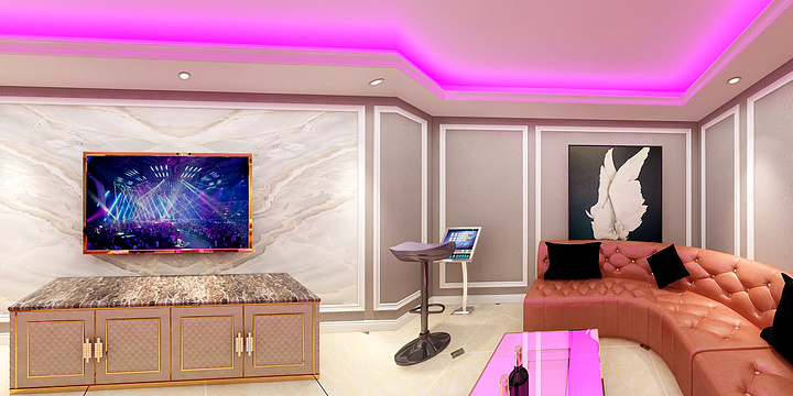 设计部013-工装眉县KTV-装修设计方案