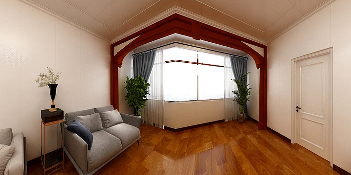 13818092580绿馨装饰-未命名户型图-装修设计方案