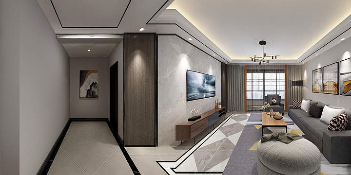 设计师彭文龙-甘露名苑-装修设计方案