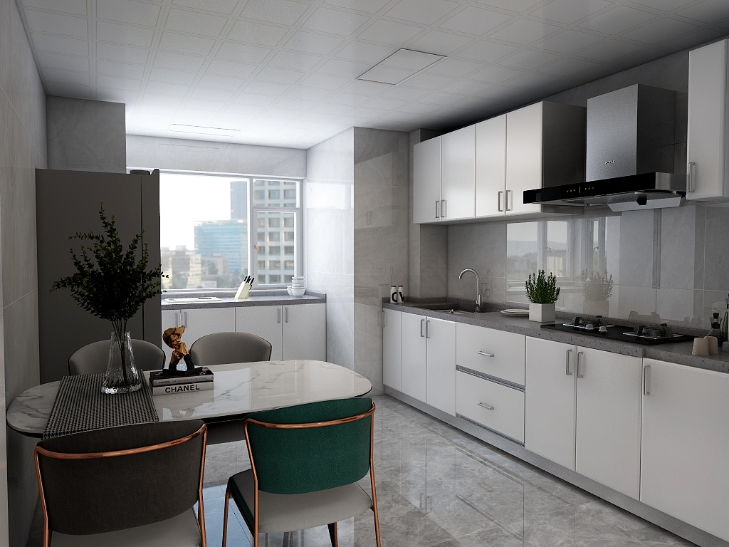 设计师鲁健-金色锦园 124㎡-装修设计方案