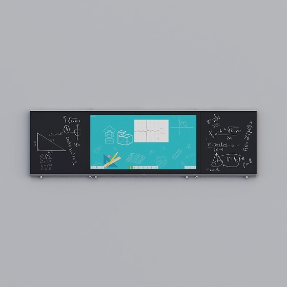 Modern Transitional modern Blackboard,Noticeboards,Black+Blue