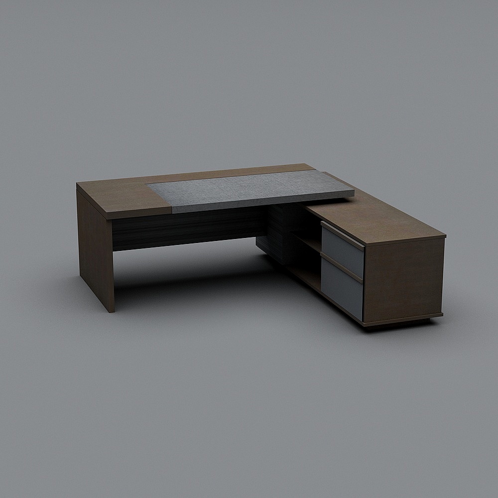 震庭（班台）3D模型