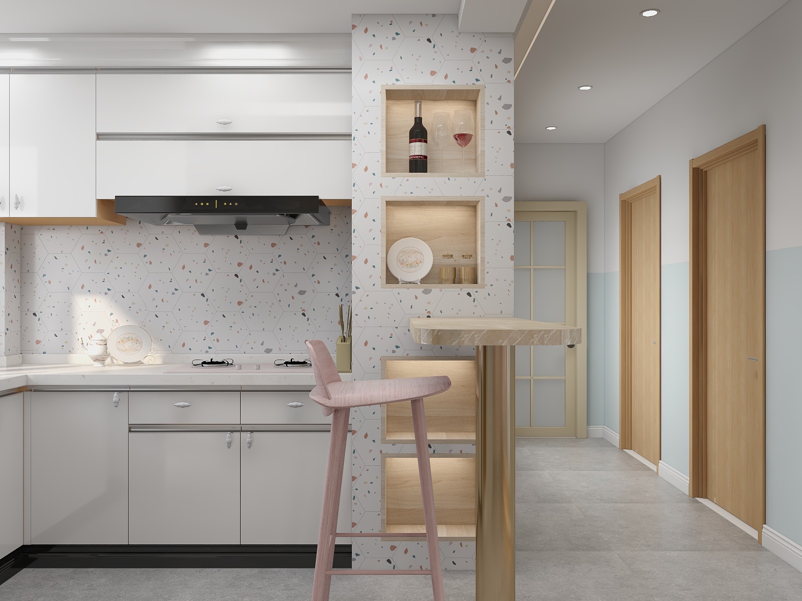 王壹贰叁-蓝桥-装修设计方案