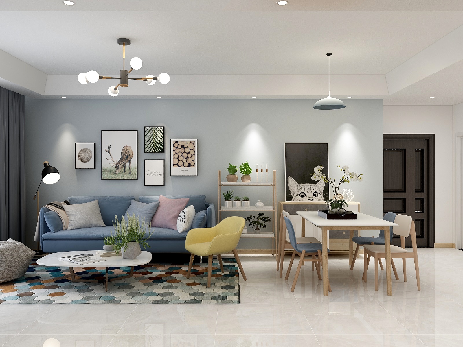 搞装修唱歌最好的-锦城花园5-1101(效果图)-装修设计方案