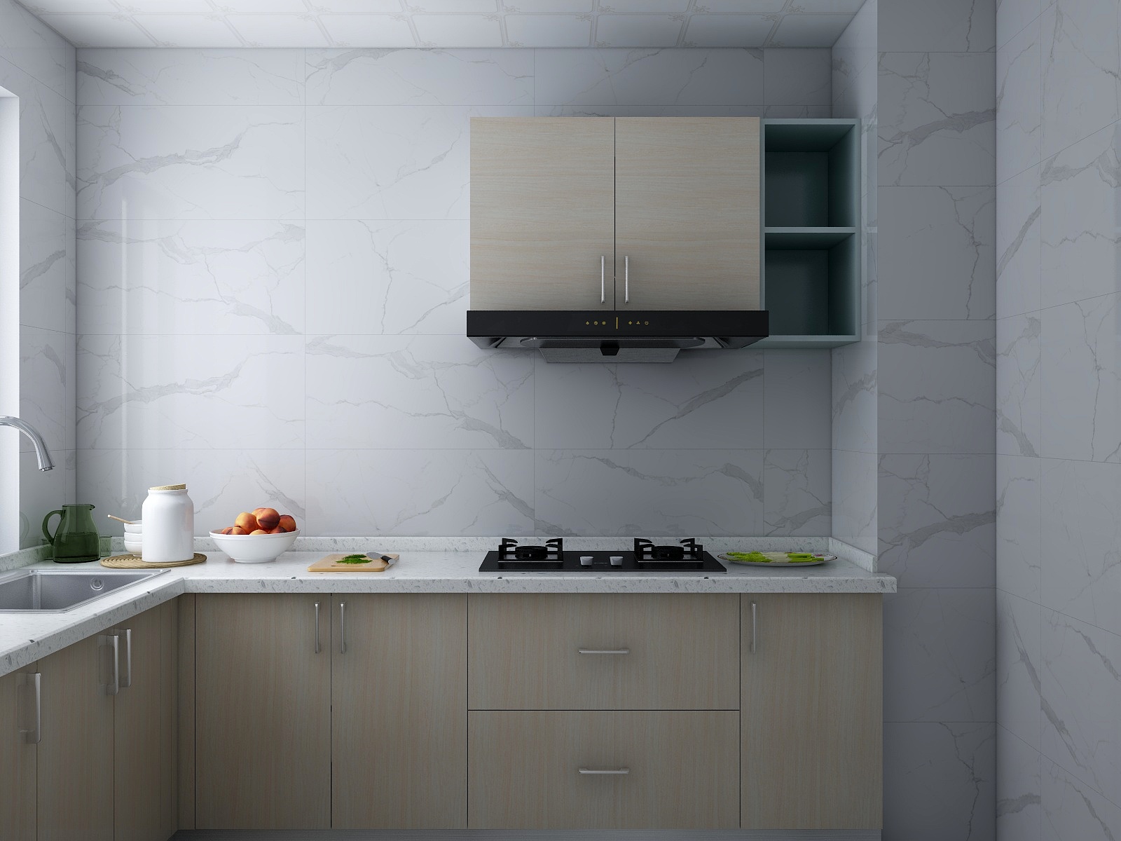 3DS光与影-幸福小镇6-2102-装修设计方案