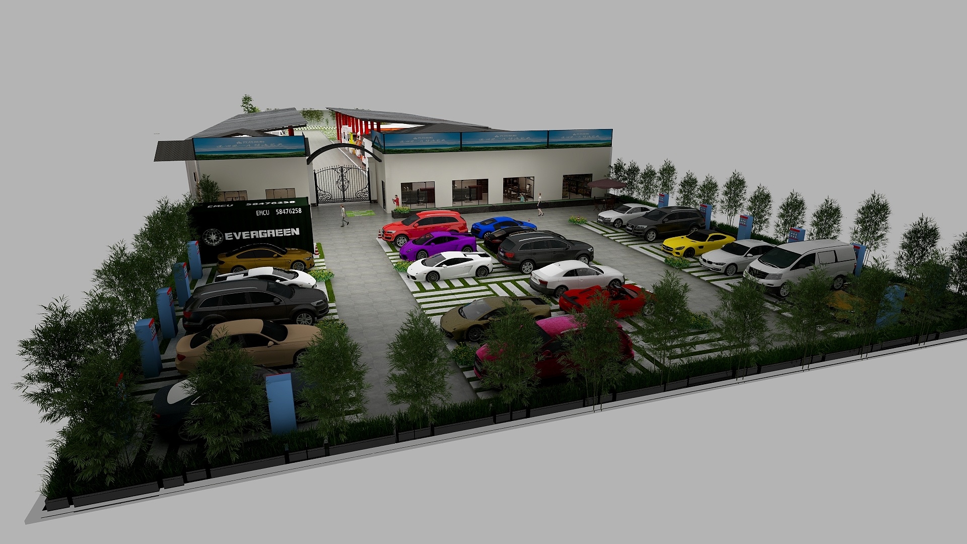 言茶轩1108-武夷山旅游客运车停车服务站-副本-装修设计方案