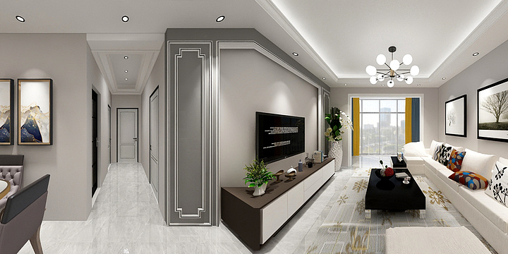 Ling装饰-阳光丽苑3栋1702-装修设计方案