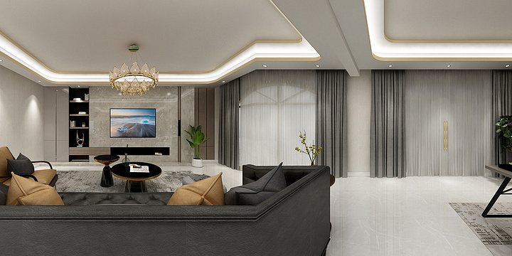 设计部王海江_-简欧-副本-装修设计方案