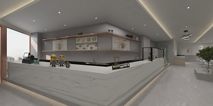 广州市艺心-中堂-装修设计方案