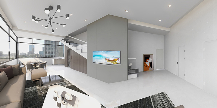 效果图69-顶层效果图-装修设计方案