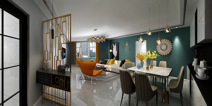 西安高新店8号-余波13259995531-北欧+日式+轻奢紫薇花园-谭女士-装修设计方案