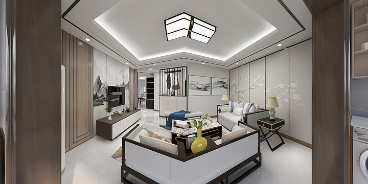 一平方建筑设计有限公司-新中方案-装修设计方案