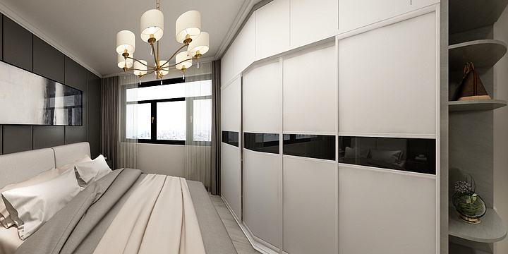 rose天堂设计沙龙-紫悦龙庭4居室轻奢-和悦-装修设计方案