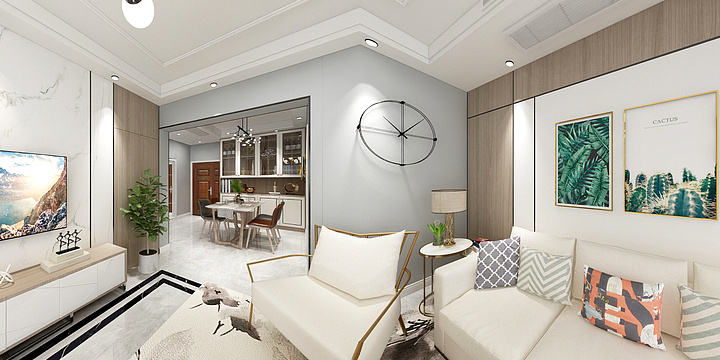 设计师郭伟林-嘉福·尚江尊品-赖总-北欧-装修设计方案